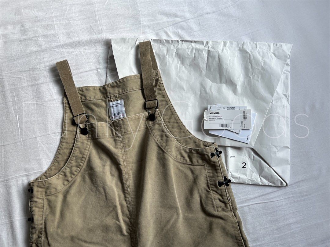 Visvim 22ss Overalls G.Cords 工人褲, 男裝, 上身及套裝, 套裝- Carousell