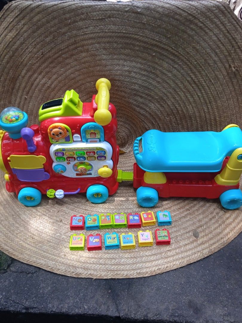 Vtech 4 in 1 learning letters train babies kids infant playtime on