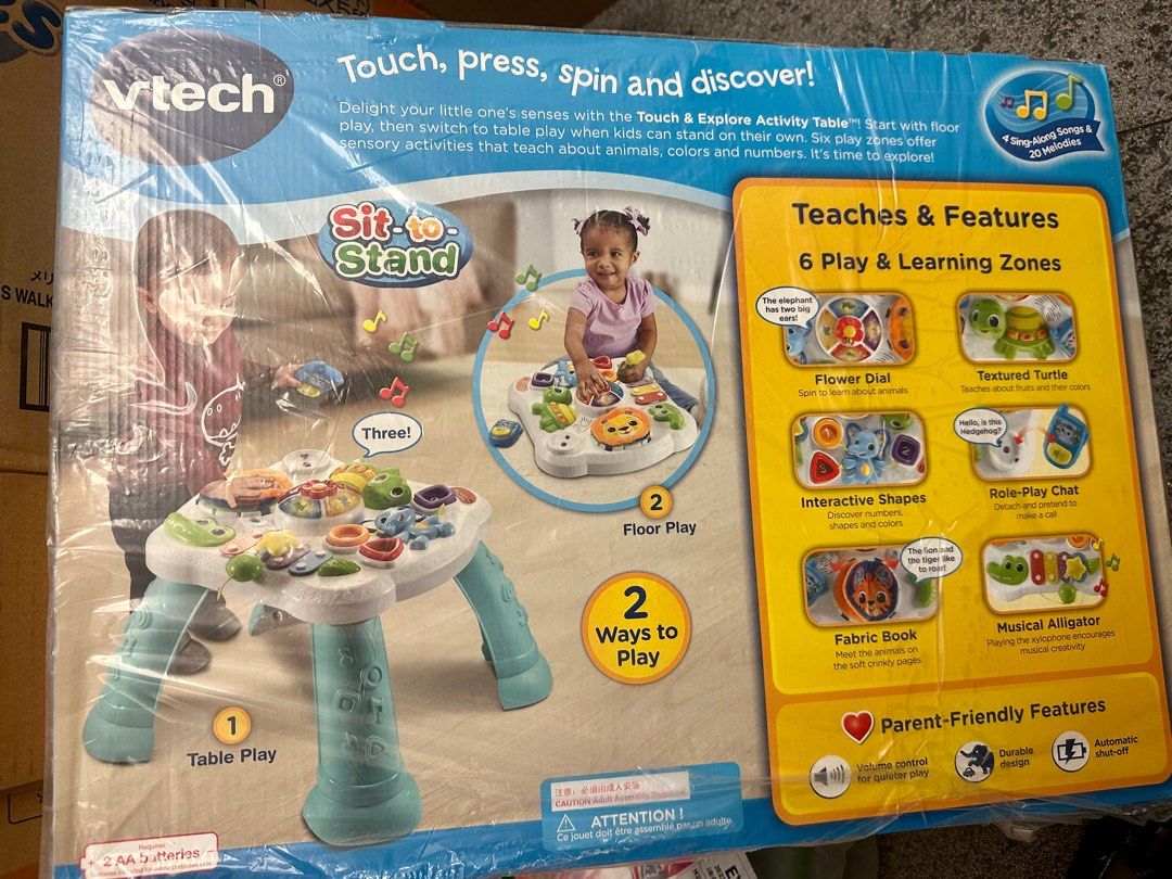 Vtech learn and shop discover activity table