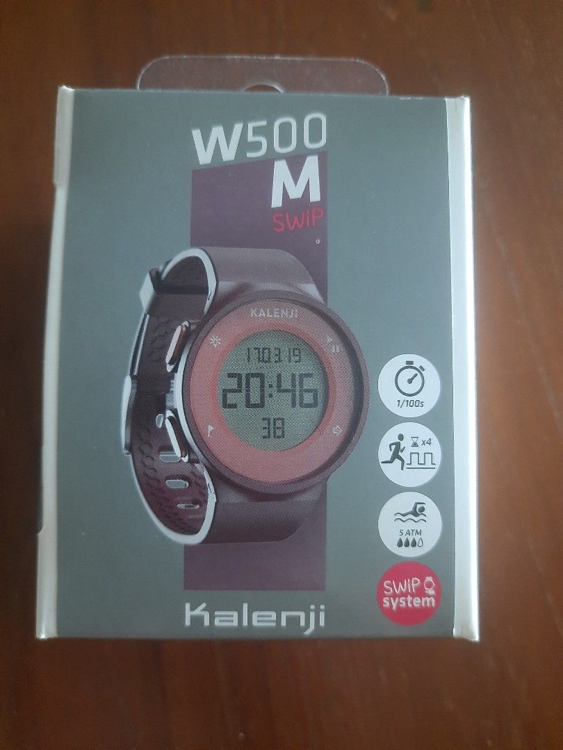 W500M swip Kalenji purple pink