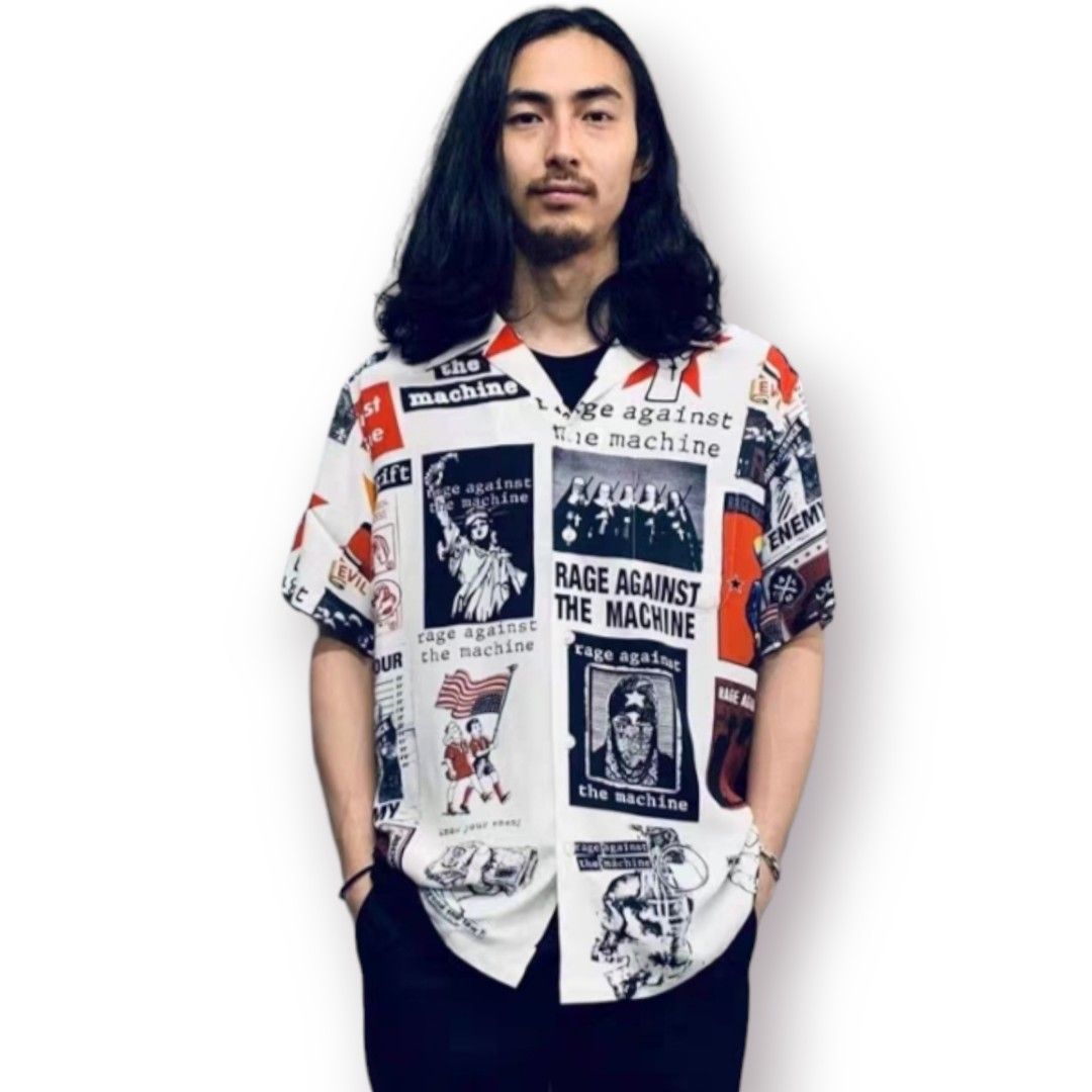 WACKOMARIA×RATM 20SS Hawaiian Shirt | camillevieraservices.com