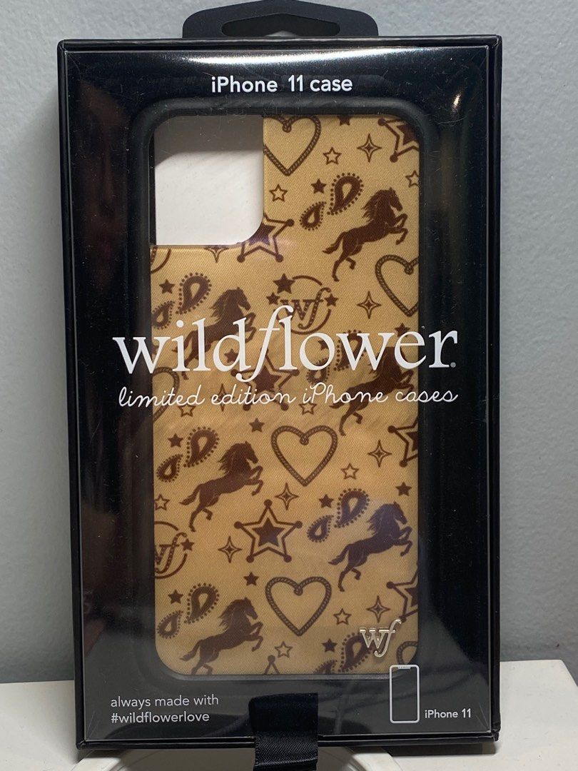 Wildflower Case iPhone 11 (Category: Cases & Sleeves) located in Pasig City. Submitted by m.declutters (Listing ID 1244978689, Image 1). Description: used once only rfs: not my style gcash/unionbank lalamove or ggx ✨✨✨✨.