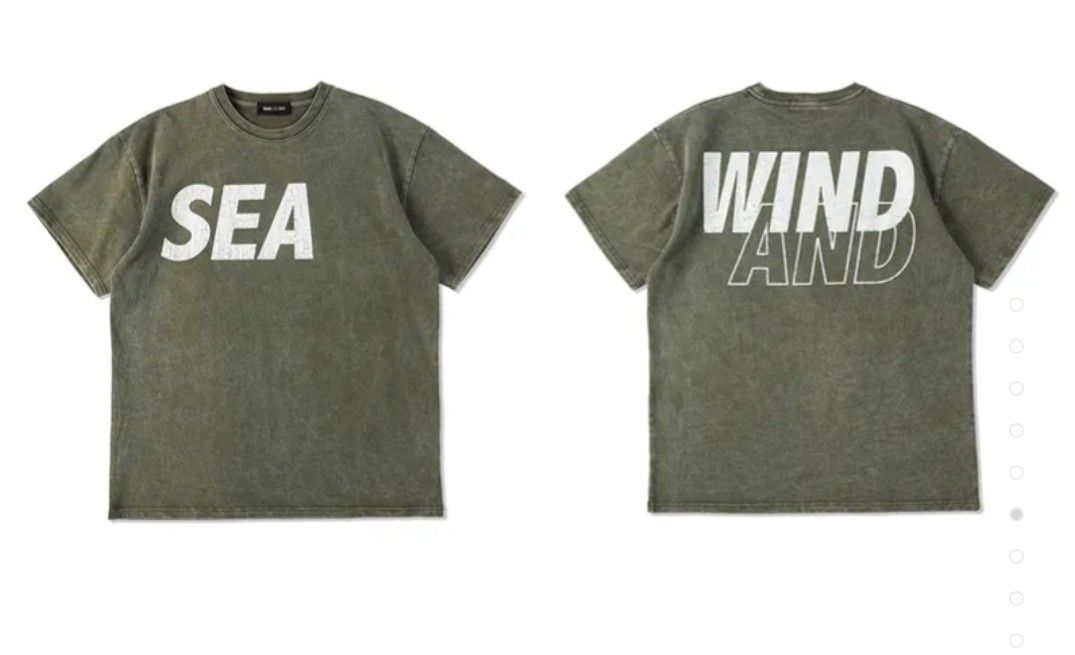 WIND AND SEA SEA (CRACK-P-DYE) S/S TEE - Tシャツ/カットソー(半袖