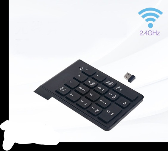 wireless keyboard Numeric Keypad Mini Number Pad Numpad 18 Keys Keyboard for Laptop Desktop