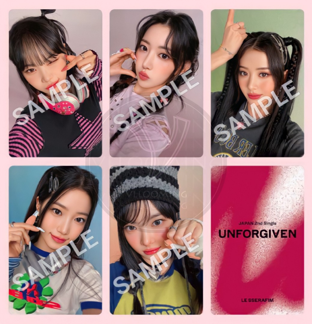 期間限定】 LE ラキドロ ユニバ weverse UNFORGIVEN SSERAFIM アイドル 