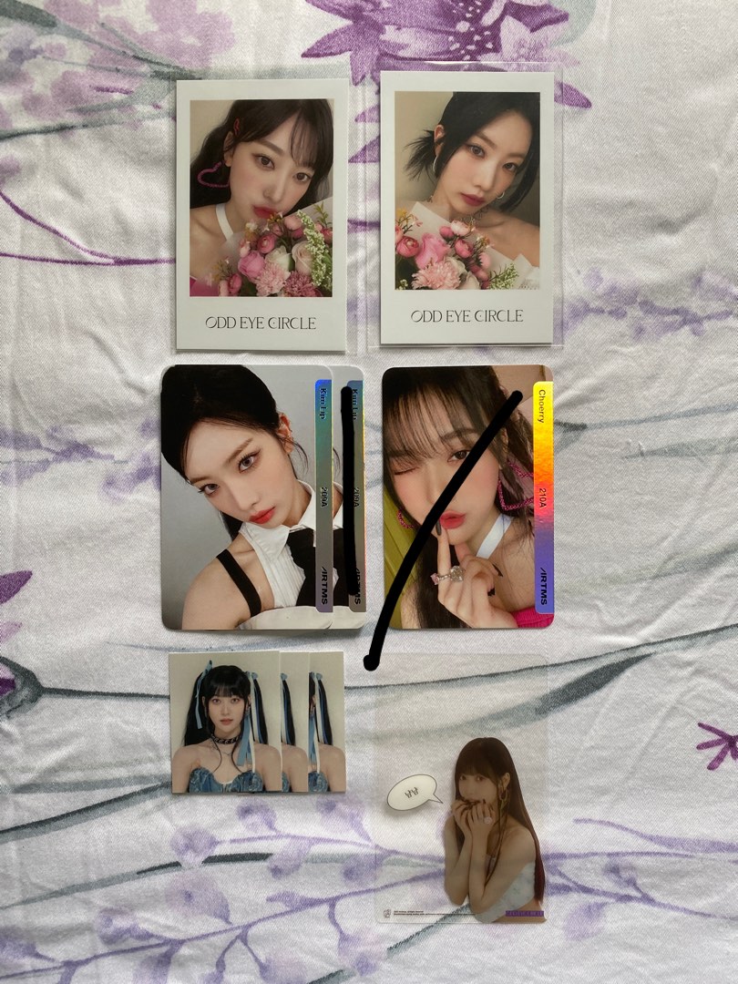 ARTMS Odd Eye Circle Jinsoul Postcard Wtt/wts Odd Eye Circle
