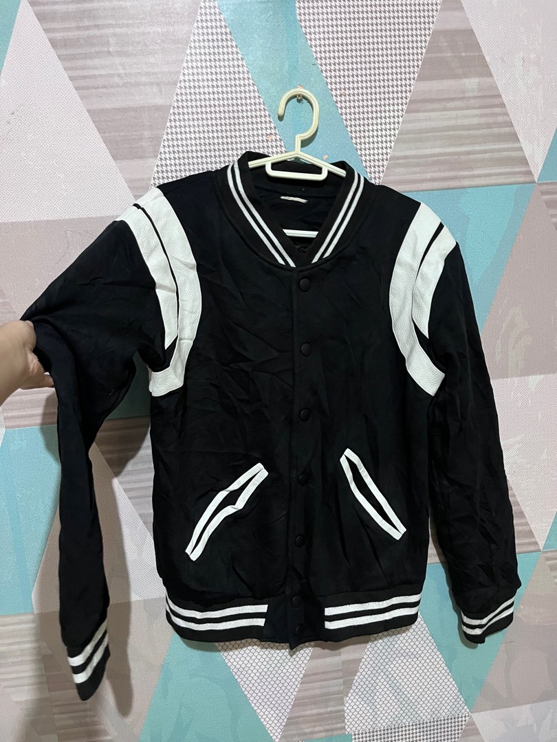 Ysl letterman deals jacket
