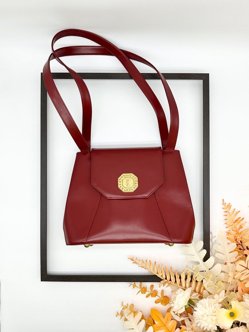 Ysl red shoulder clearance bag