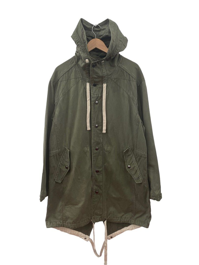 Zara fishtail shop parka