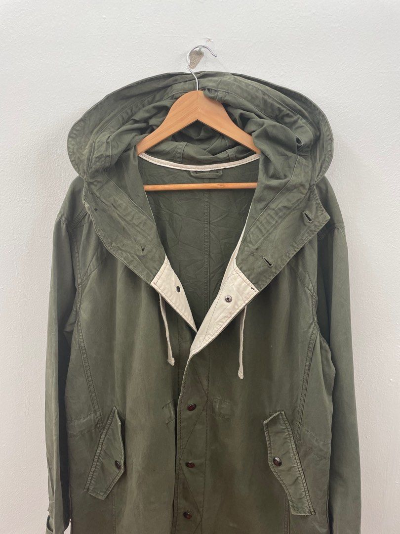 Zara Man Fishtail Parka Outerwear Overcoat
