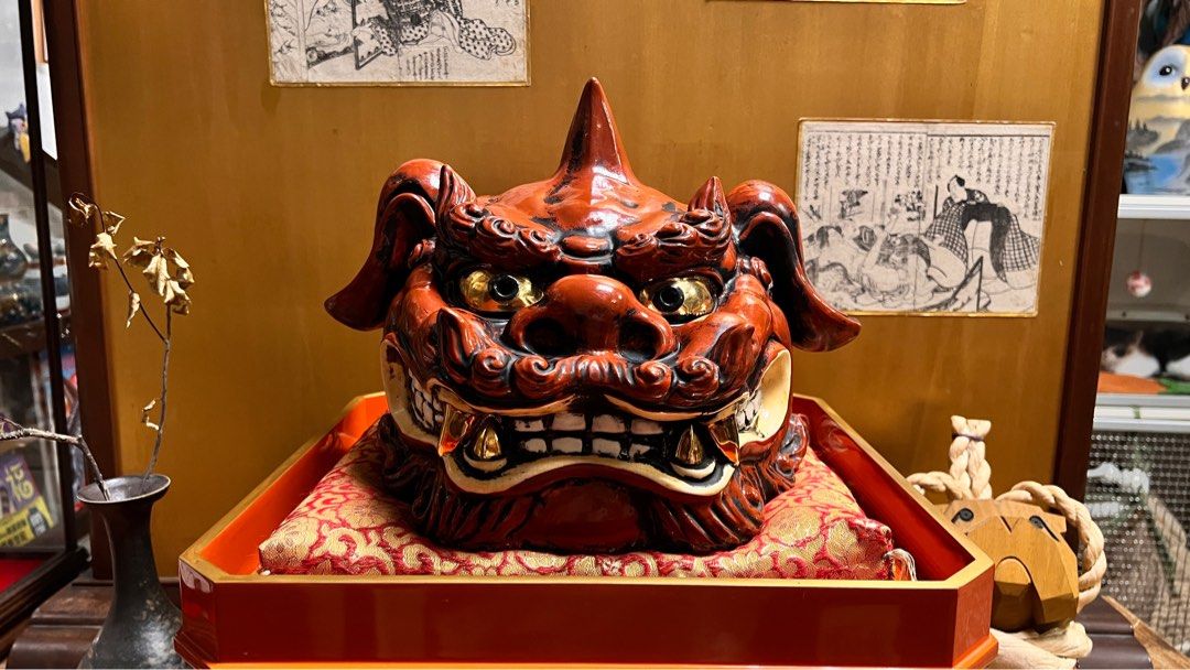 九谷焼　獅子頭 楽天市場】九谷焼 獅子の通販