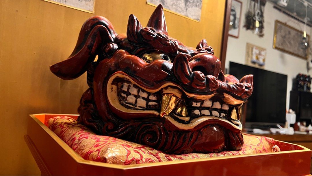 九谷焼　獅子頭 2025年最新】Yahoo!オークション -獅子頭(九谷)の中古品・新品