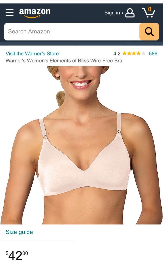 Warners Lace Per bra 38c White Underwired Non-Padded Womens Bra 38c
