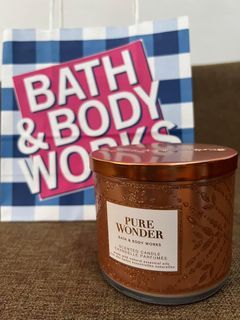 3 wick scented candle BBW