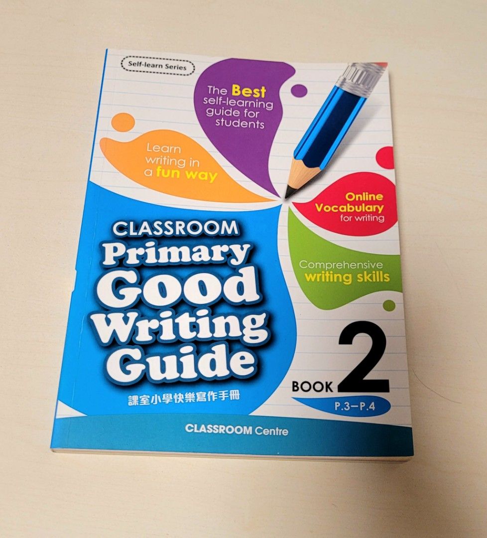 課室小學快樂寫作手冊 2 Classroom Primary Good Writing Guide Book 2 自學 英文參考書, 興趣及 ...