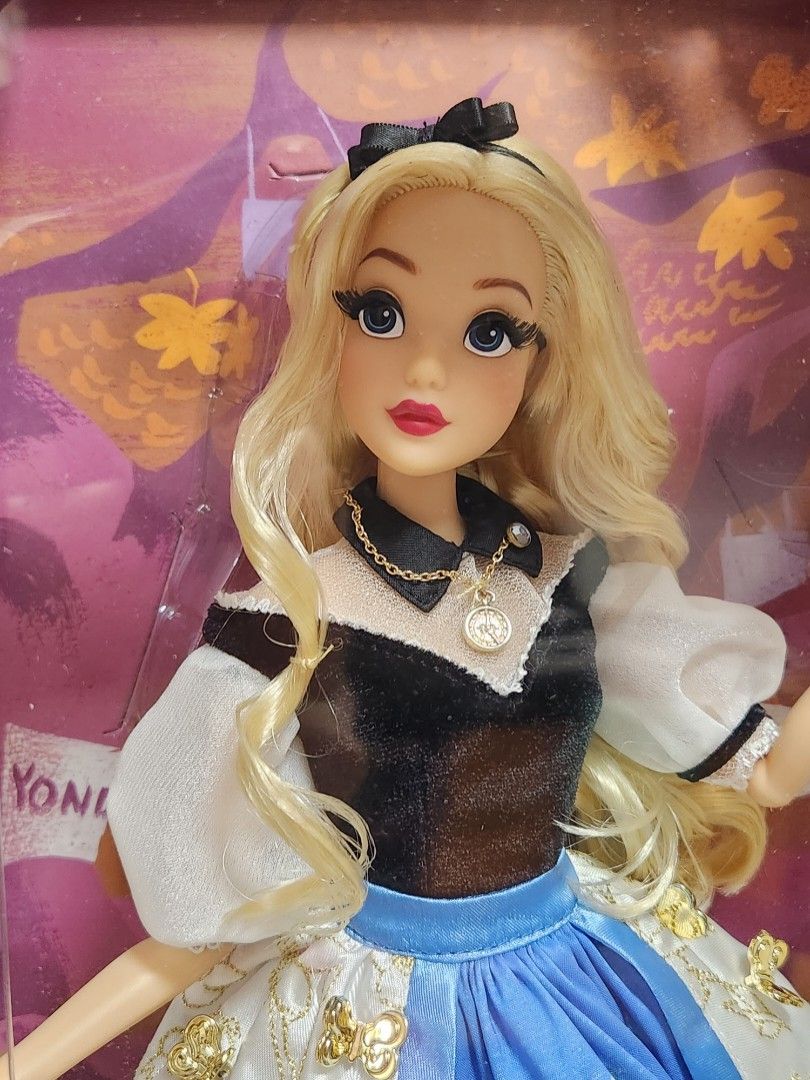 日版 Disney 迪士尼 alice in wonderland 愛麗斯 愛麗絲 70週年 70th 限量 絕版 figure 人偶 ...