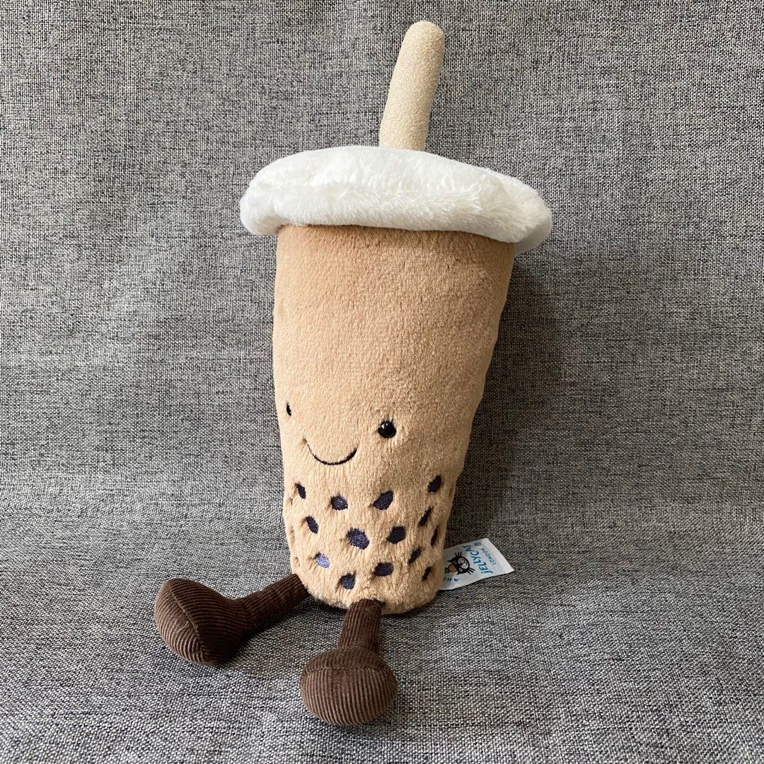 [現貨] JELLYCAT Amuseable Bubble Tea 微笑珍珠奶茶, 兒童＆孕婦用品, 嬰兒玩具 Carousell