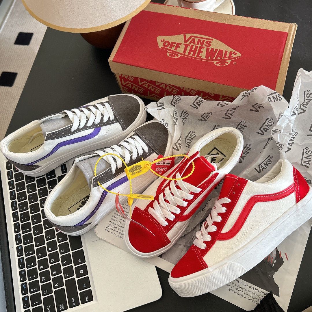 Size 3 red vans 2025