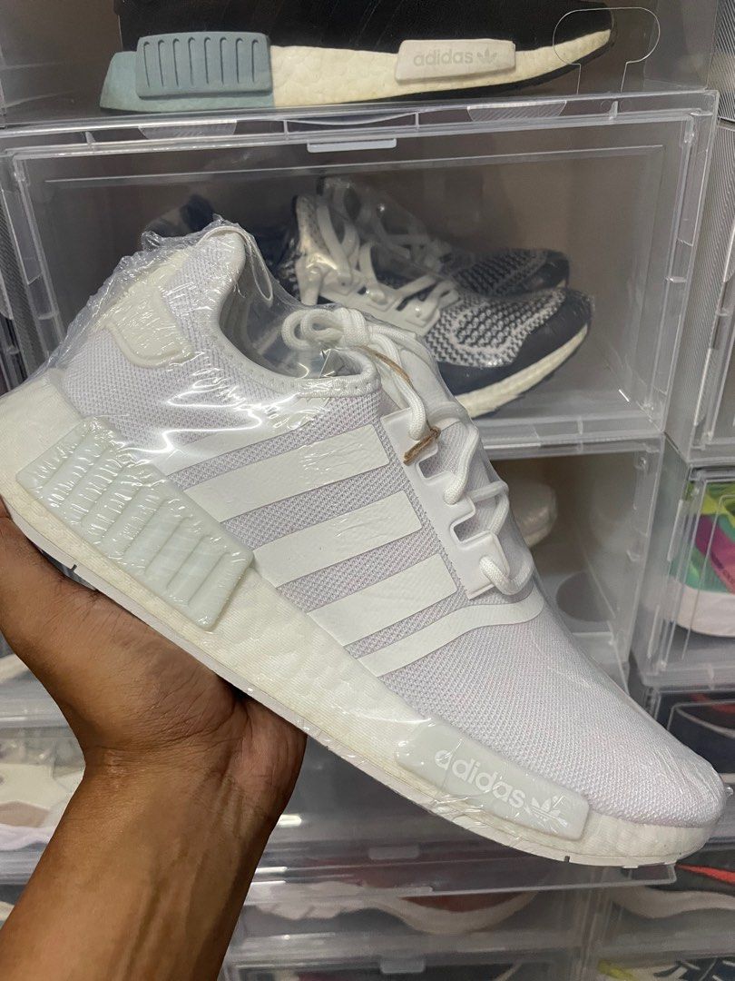 Adidas nmd 2025 zebra white cap