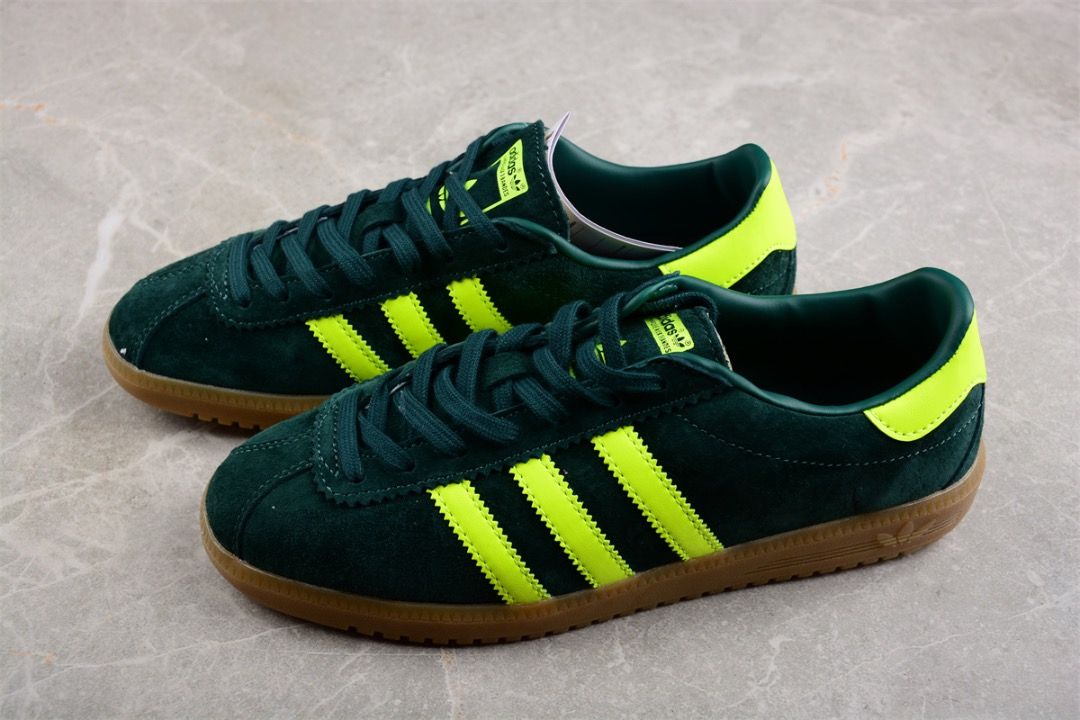 Adidas Originals Bermuda Green Yellow Shoes Euro 36 45 Men s
