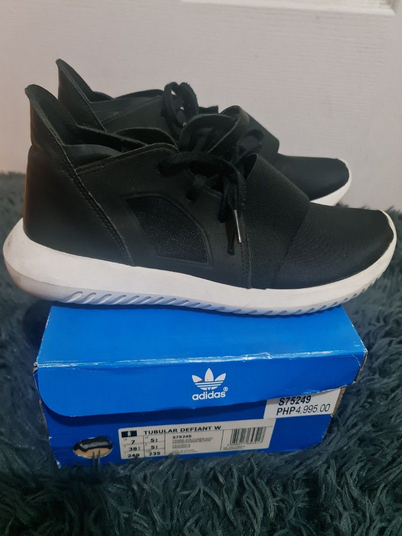Adidas Tubular Defiant Core black Women s Fashion Footwear