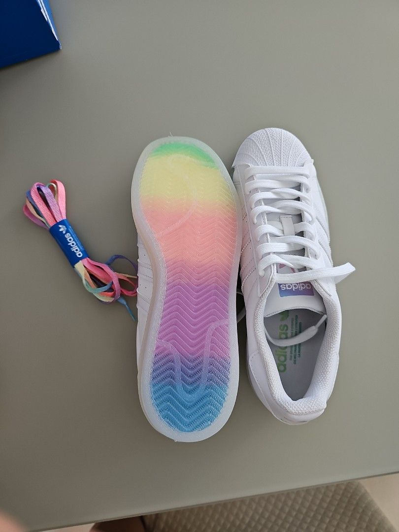 Cute holographic new arrivals adidas shoes