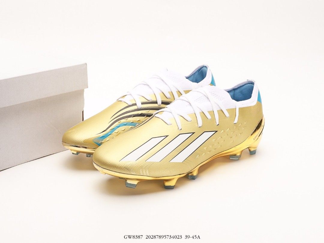 All gold football sales cleats