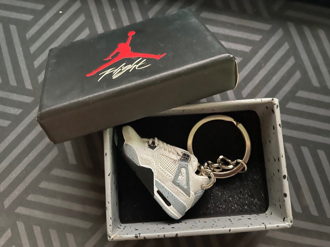 Air Jordan 4 Keychain Men s Fashion Footwear Sneakers on Carousell