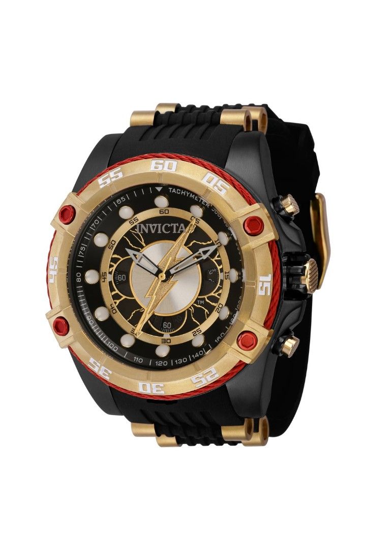 Aithentic Limited Edition Invicta DC Comics The Flash Men s 52mm Limited Edition Lightning Watch Men s Fashion Watches Accessories Watches on Carousell