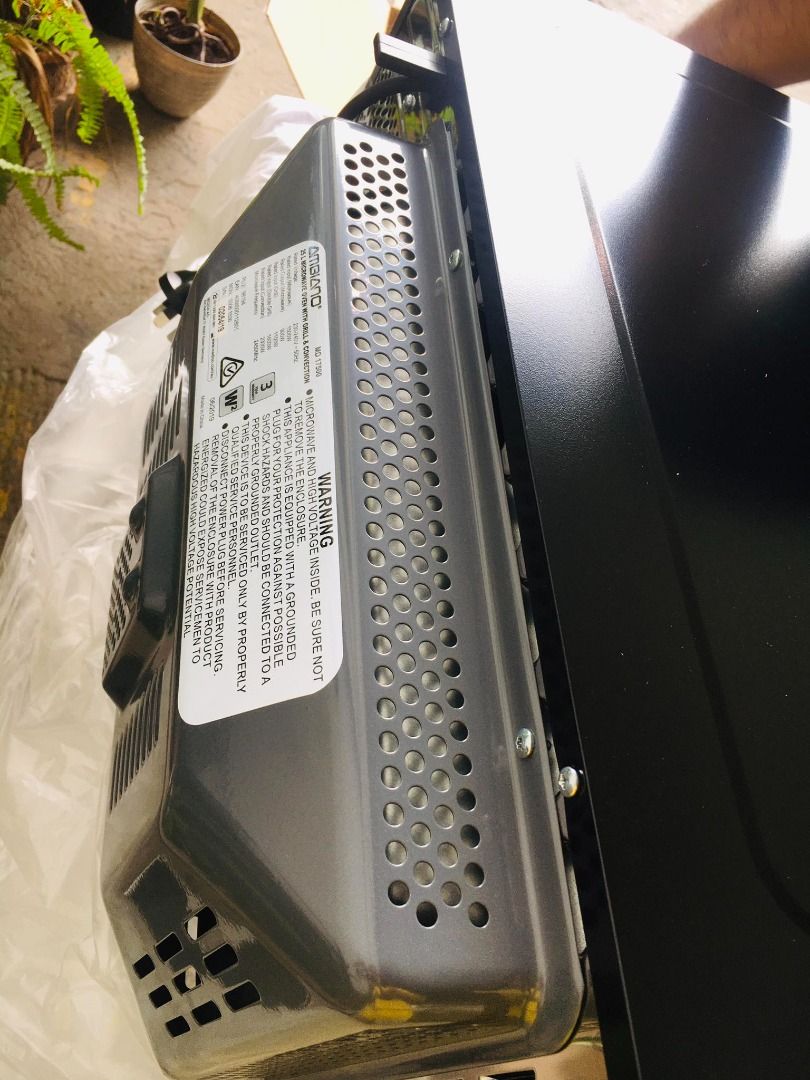 Ambiano 25L Microwave Oven with Grill & Convection, Furniture & Home