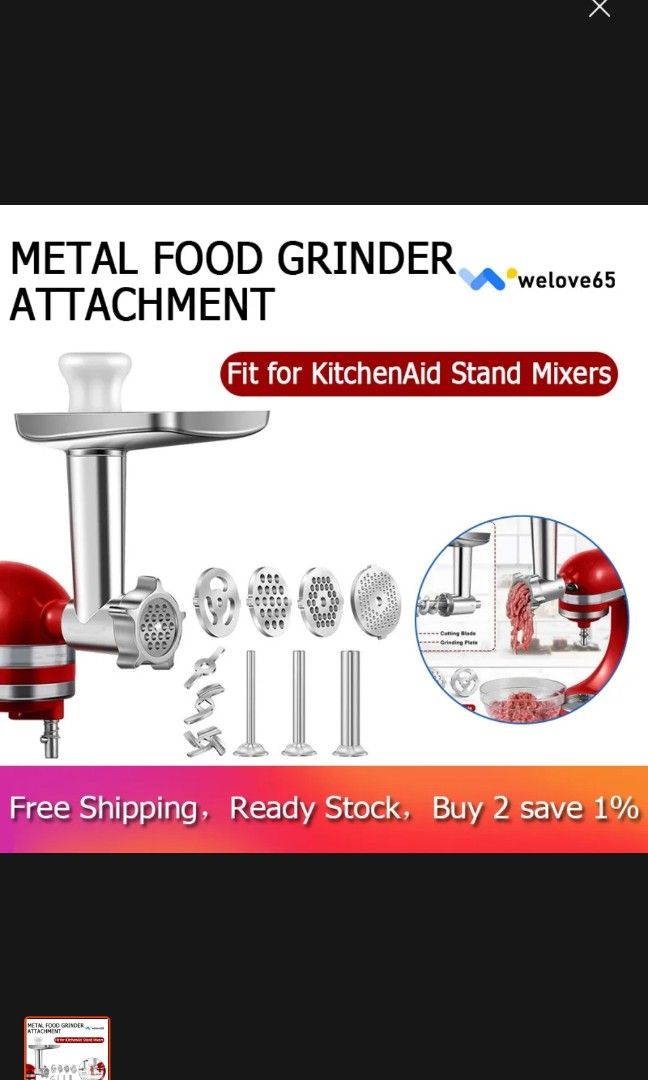 Amzchef-us KitchenAid Meat Grinder Attachment