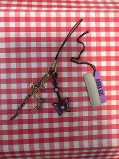 Anna sui 經典蝴蝶吉他吊飾