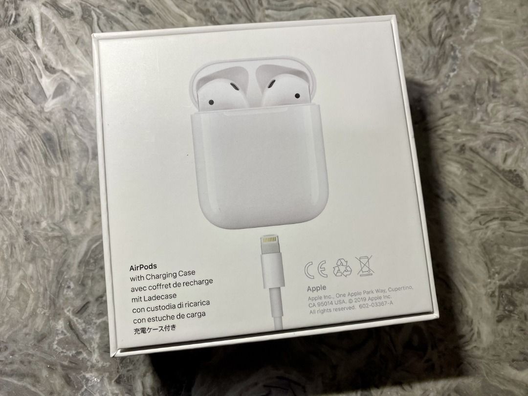 💕Apple AirPods 2 二代原廠空盒正版無耳機無線耳機A2031 A2032 A1602