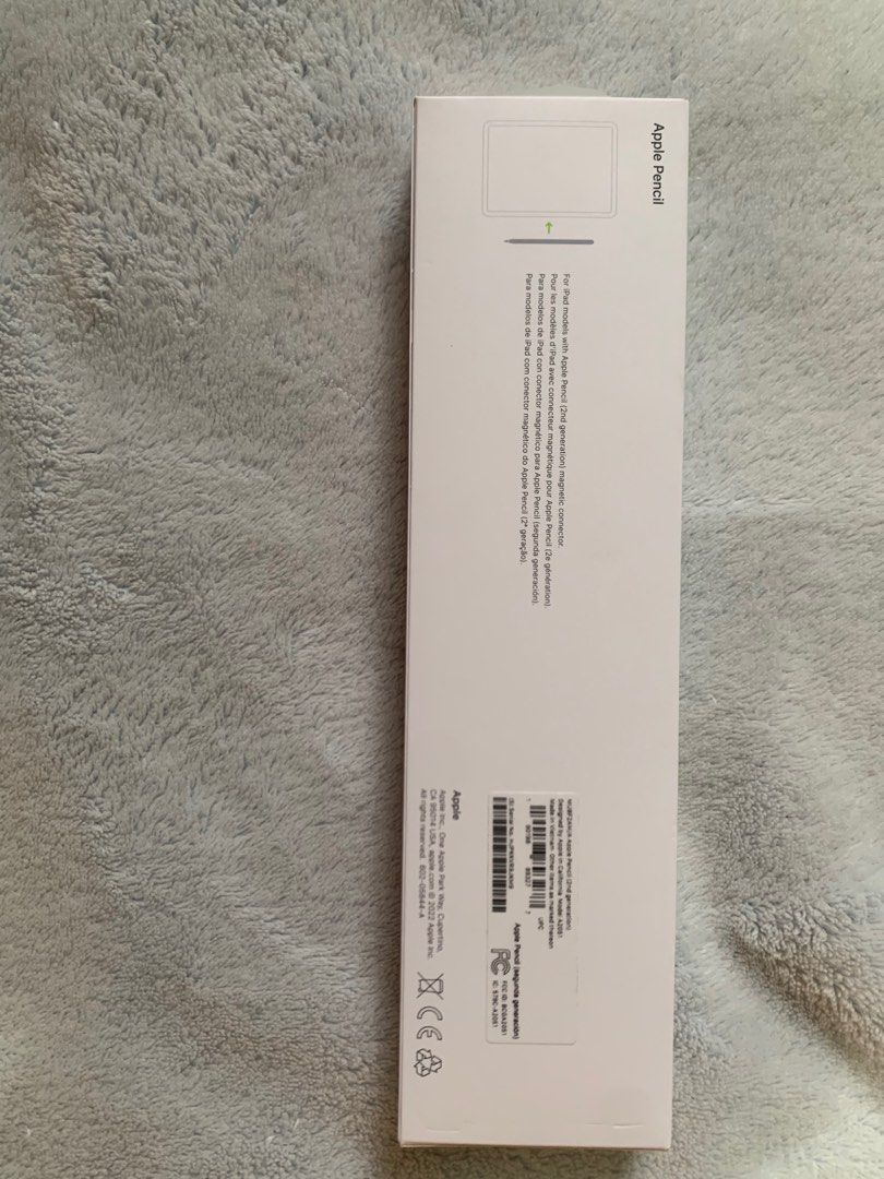 Apple Pencil 2nd Generation (Category: Other Mobile & Gadget Accessories) located in Meycauayan. Submitted by roishenivgd21893 (Listing ID 1245048040, Image 3). Description: - Newly bought and never used - Original Apple - Bought from Canada - Can send receipt - Rfs: not compatible with my ipad.