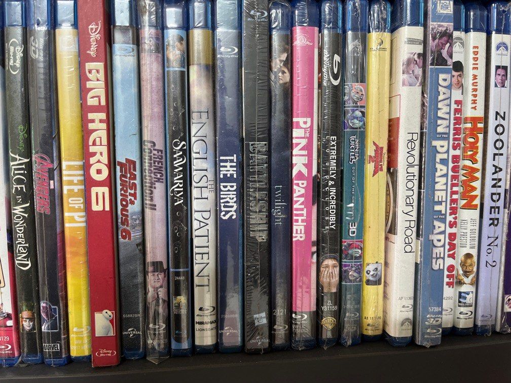ASSORTED ENGLISH BLU RAY DVDS, Hobbies & Toys, Music & Media, CDs