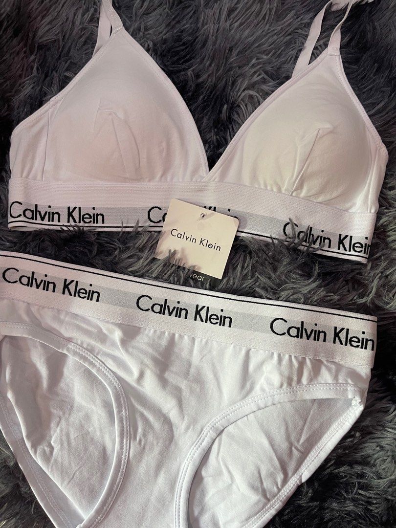 Velvet calvin klein shop set