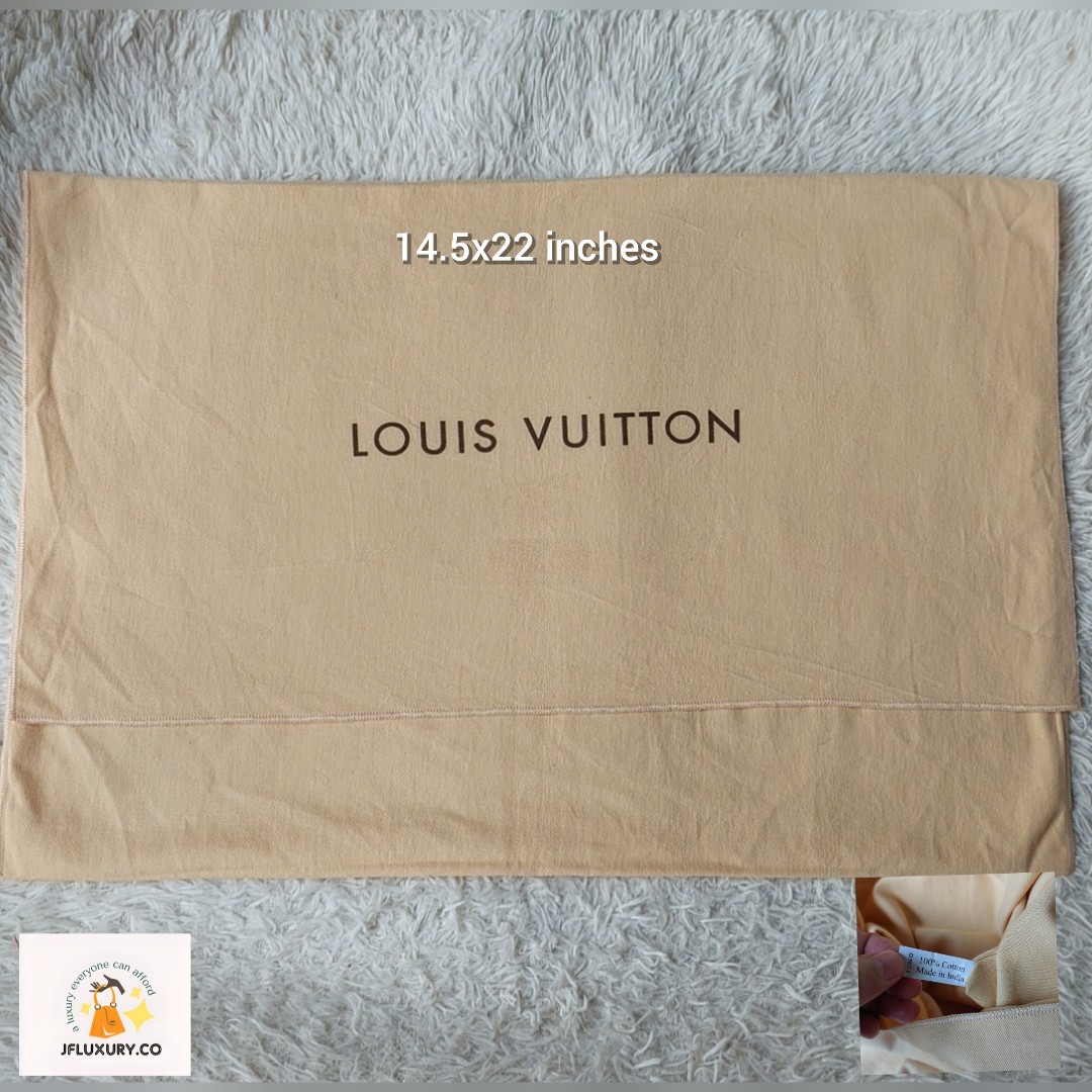 Louis Vuitton LV dust bag, Luxury, Accessories on Carousell