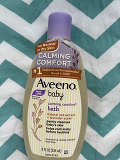 Aveeno baby calming comfort bath