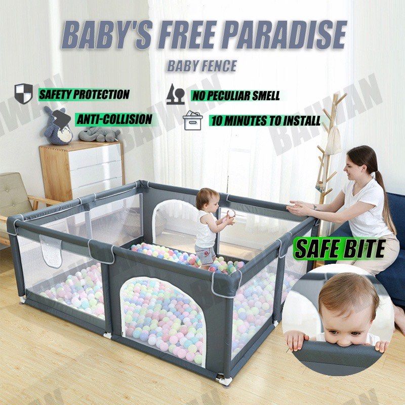 Baby Playpen 120cm x 180cm, Babies & Kids, Infant Playtime on Carousell
