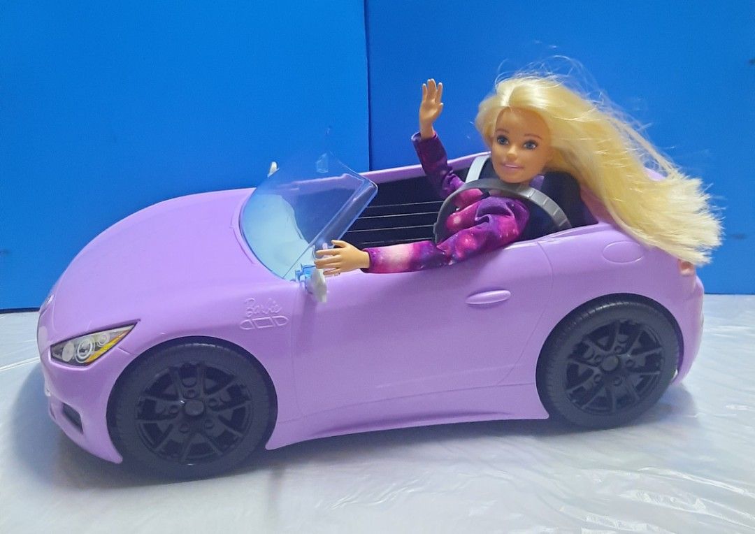Purple barbie car clearance