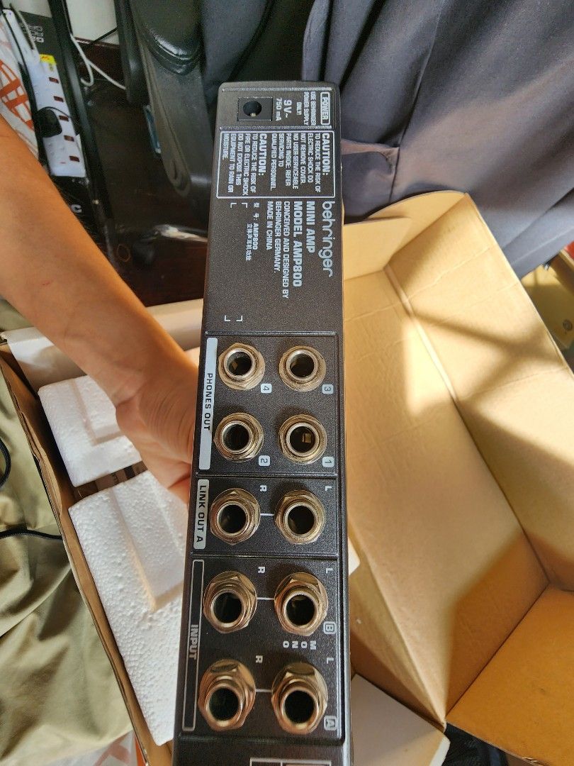 Behringer amp800 power on sale supply