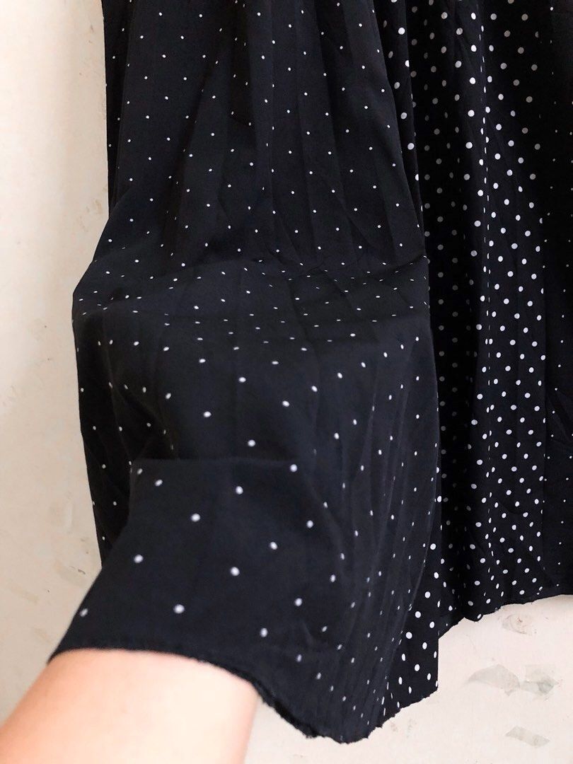 Polka dot deals skirt bershka