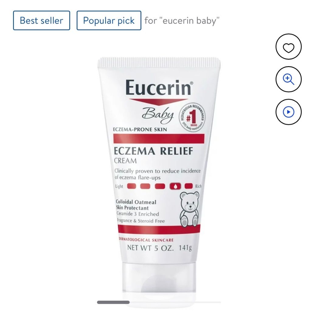 Eczema outlet relief eucerin