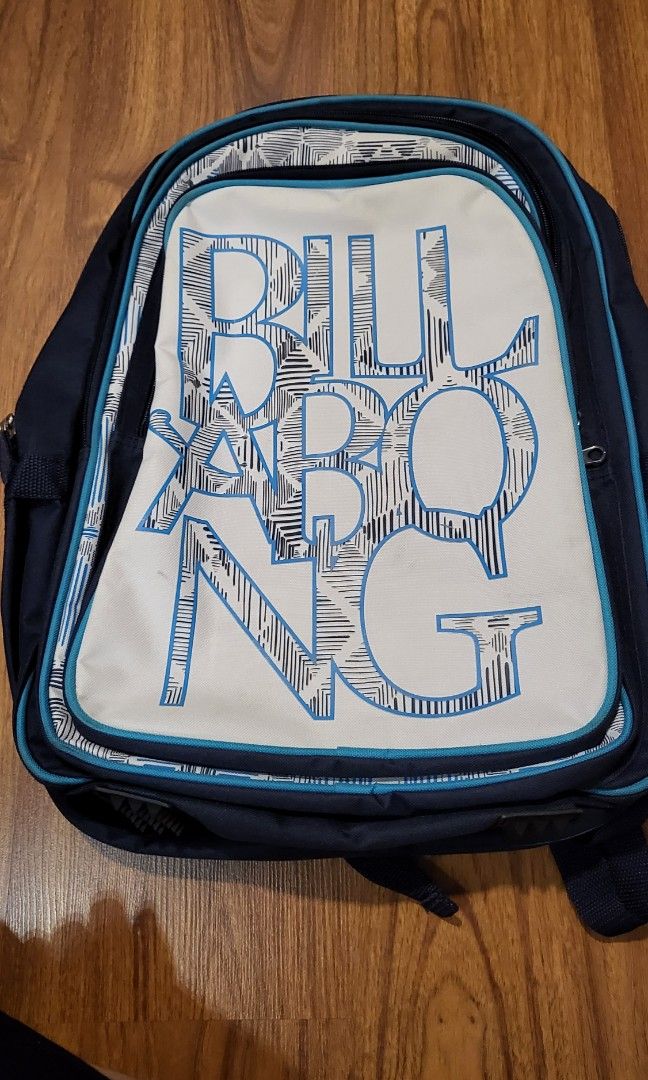 Billabong School Bag 3 compartments Women s Fashion Bags Wallets Shoulder Bags on Carousell