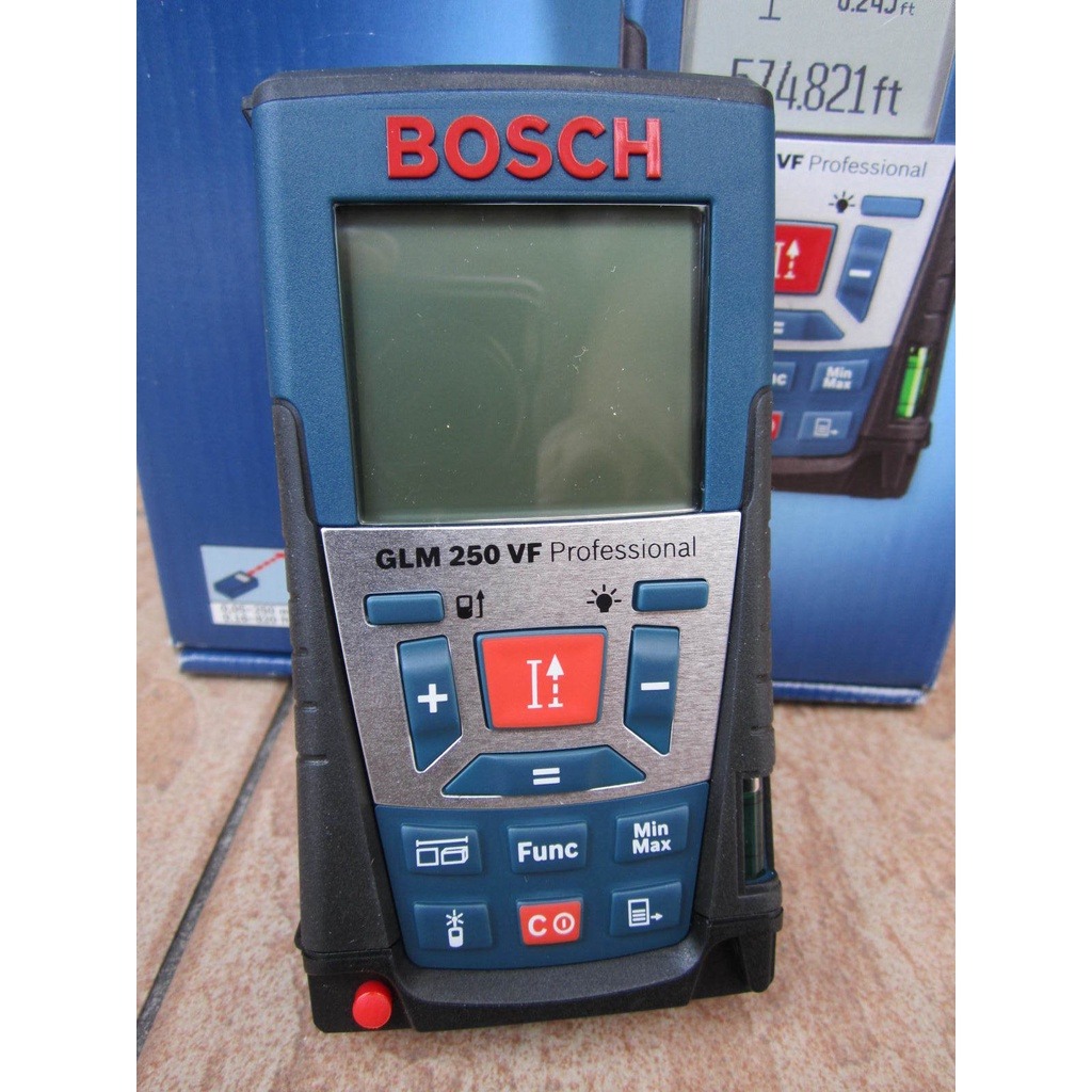 Bosch GLM 250 VF Laser Distance Measure (Longest Range), Furniture ...