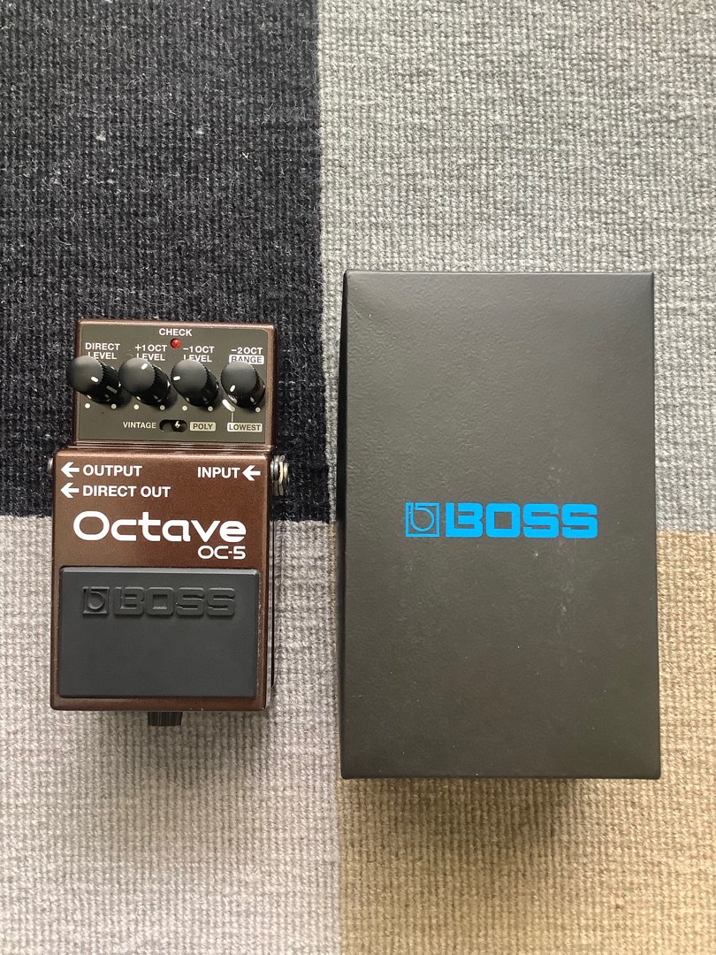 Boss OC5 Octave Guitar Pedal, Hobbies & Toys, Music & Media, Music
