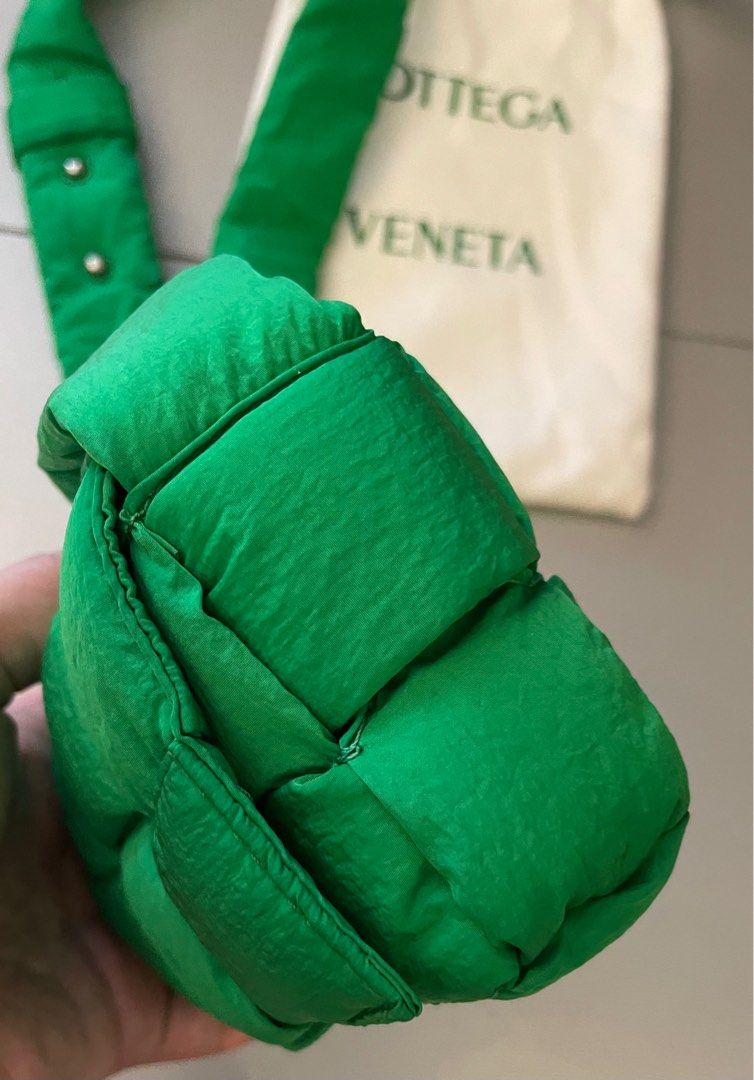 Bottega Veneta® Padded Tech Cassette in Parakeet. Shop online now.