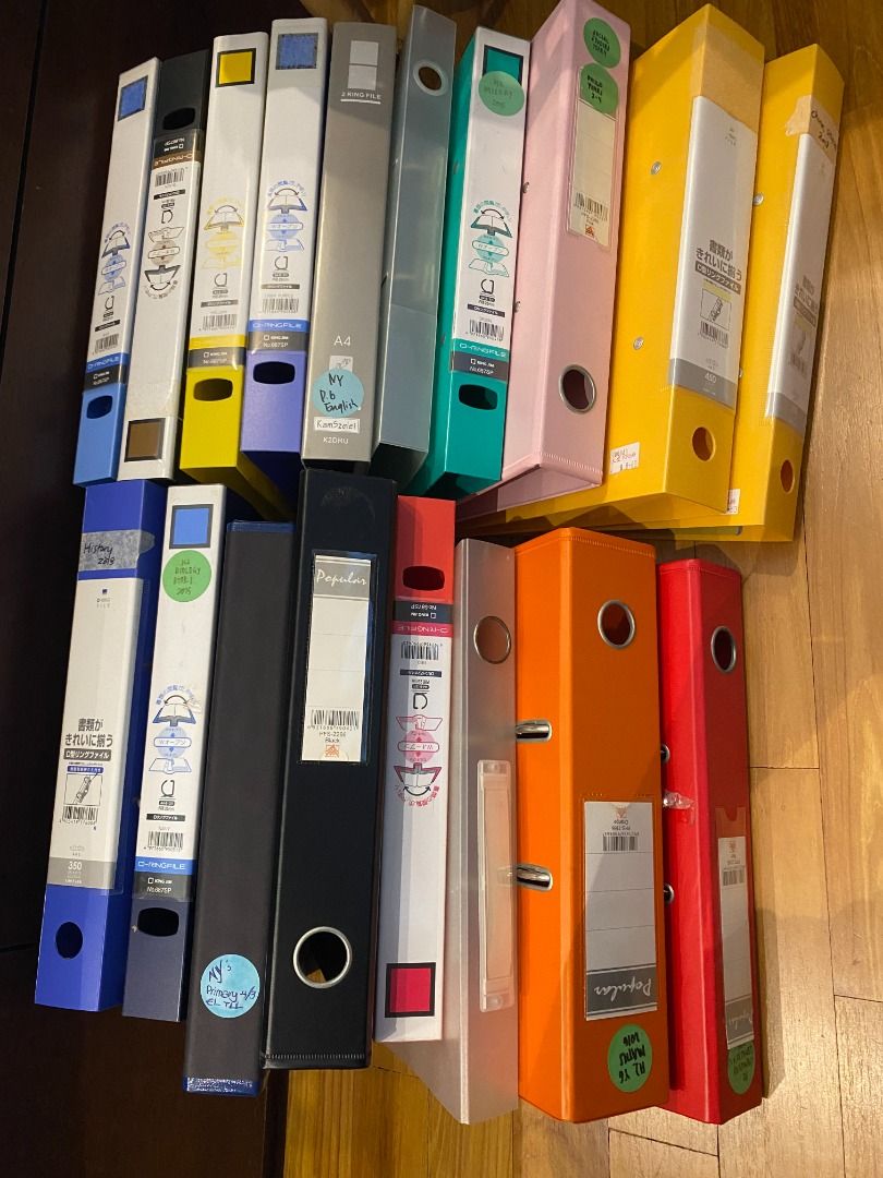 Box Files and Folders, Hobbies & Toys, Stationery & Craft, Stationery ...