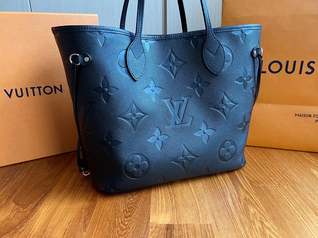 Louis Vuitton Neverfull MM Black Epi - Luxury Helsinki