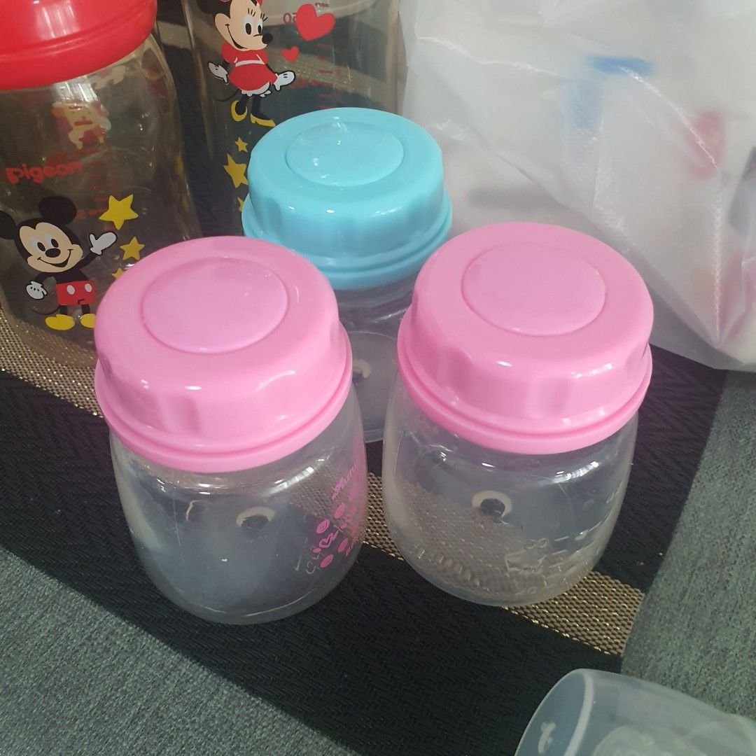2 oz breast hot sale milk storage bottles